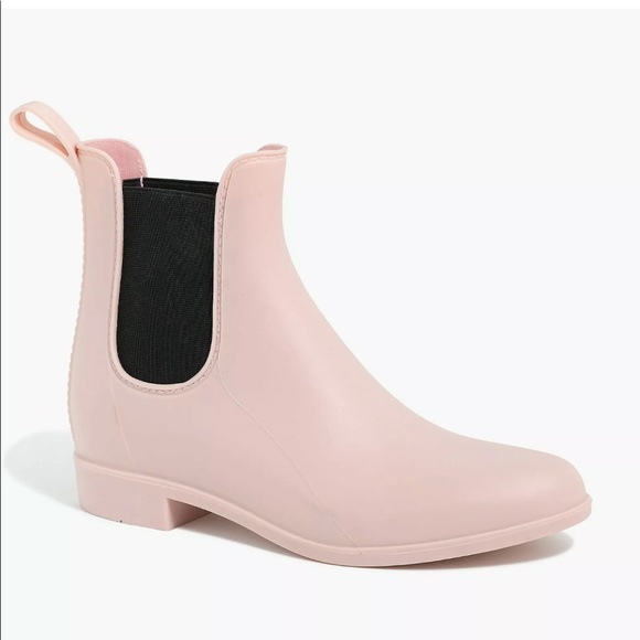 J. Crew Factory Shoes - J.Crew Factory Pink Chelsey Rain Boots